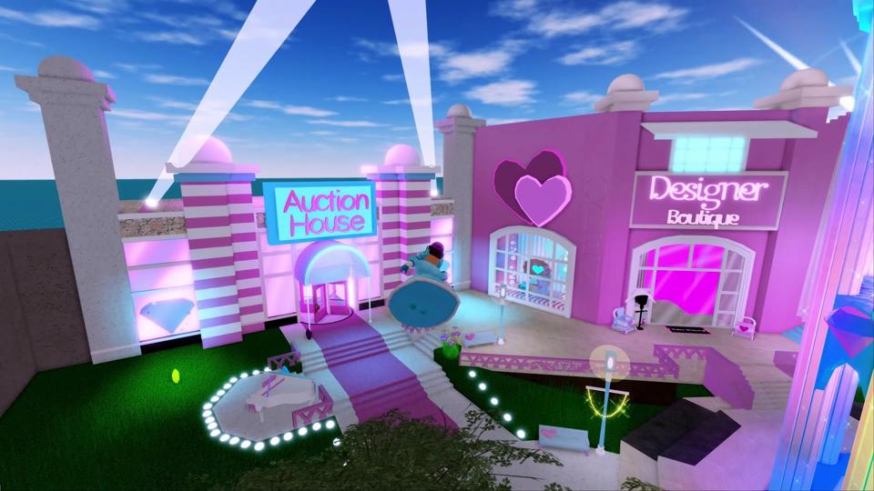 How To Build A Pink Mansion In Bloxburg