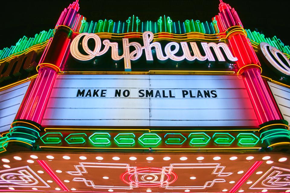 Orpheum Theatre in downtown LA