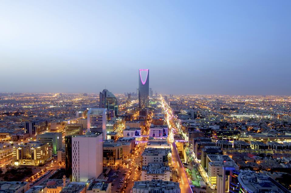 Riyadh skyline at night #7, Capital of Saudi Arabia