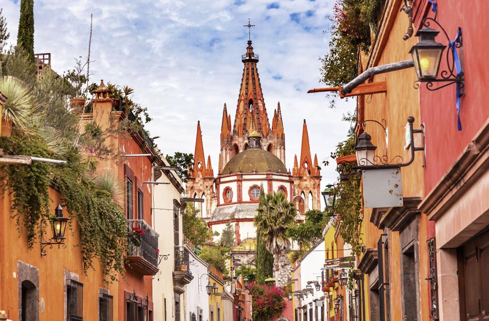 Aldama Street Parroquia Archangel Church San Miguel de Allende Mexico