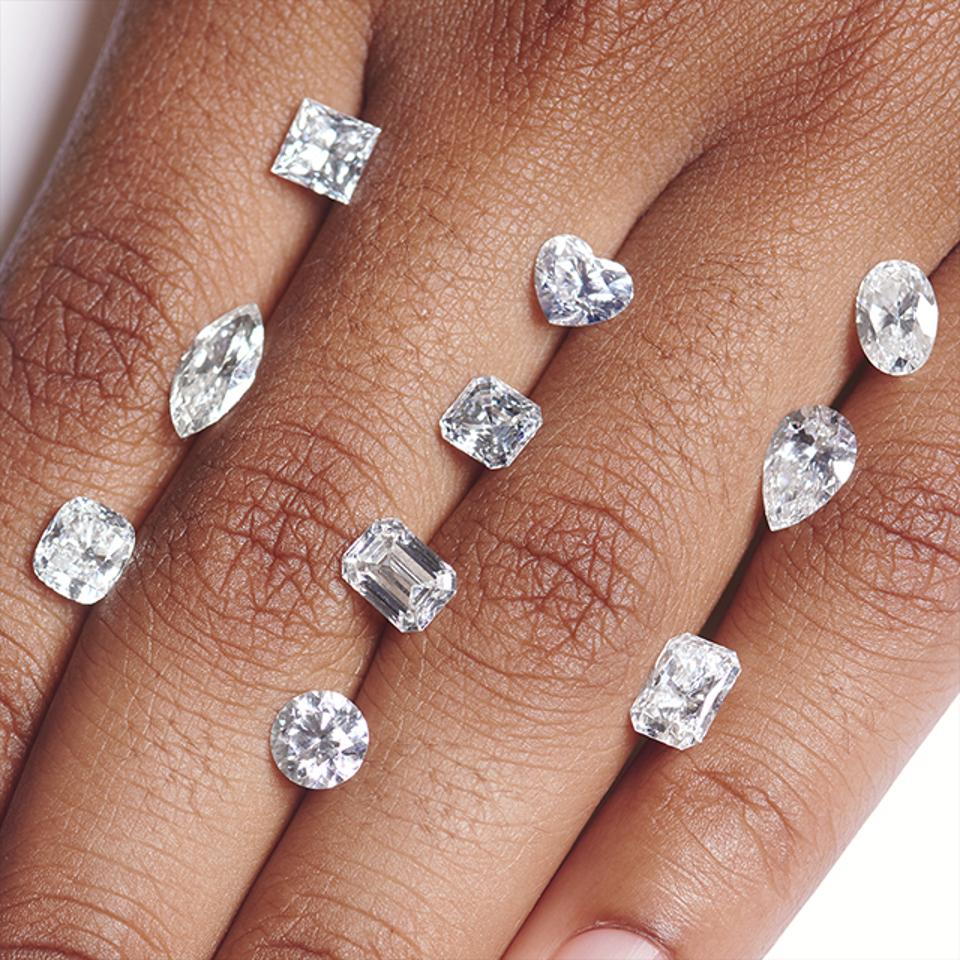 On Blue Nile's website, consumers can shop for diamonds by shape, price, carat weight, cut quality, color, delivery date, and clarity.