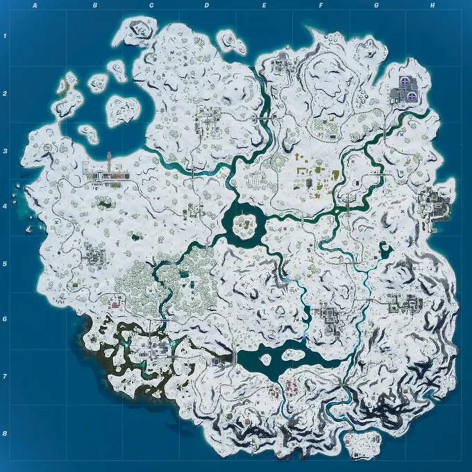 100disparition Fortnite Snowboard Map Snowy Map Fortnite Png Snowy Map Fortnite Png 100disparition Fortnite Snowboard Map