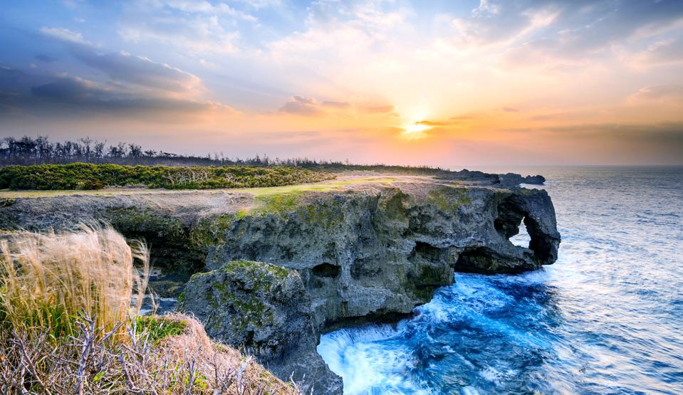 Manzamo Cape of Okinawa