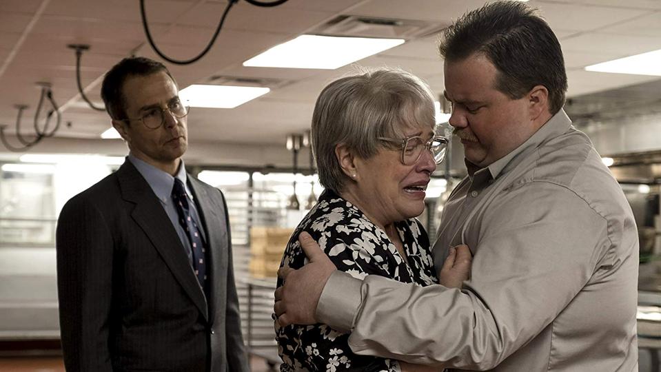 Kathy Bates, Sam Rockwell, and Paul Walter Hauser in Clint Eastwood's 'Richard Jewell'