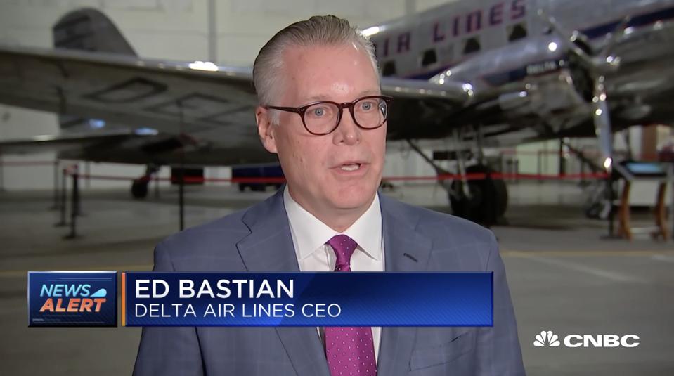 Delta Air Lines CEO Ed Bastian