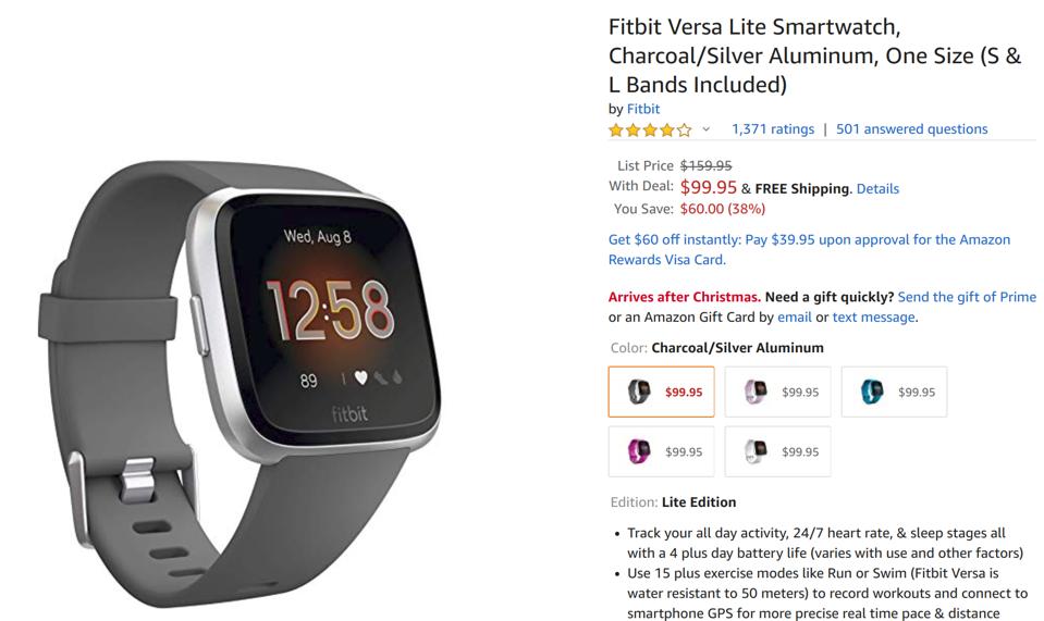 Amazon smartwatch deals, Amazon Fitbit deals, Amazon Apple Watch deals,
Amazon Daily Deals: Here Are The Best Live Deals