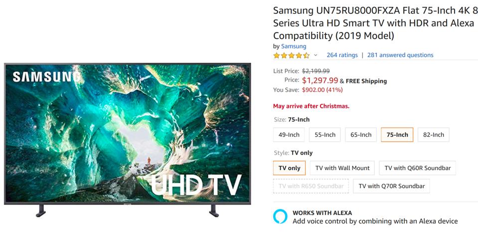 Amazon best TV deals, Amazon Samsung TV deals, Amazon 4K TV deals, Amazon cheapest TV deals
Amazon Daily Deals: Here Are The Best Live Deals
