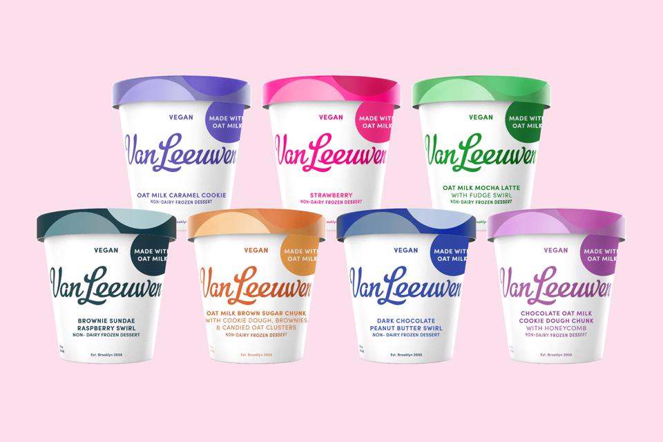 Van Leeuwen Oat Milk Ice Cream To Hit Freezer Aisles Nationwide In