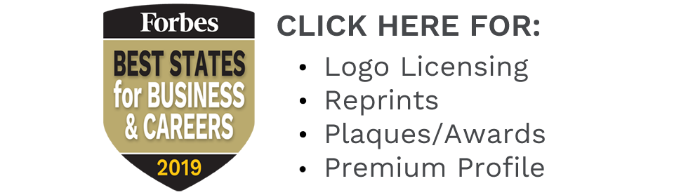 Best States for Business 2019