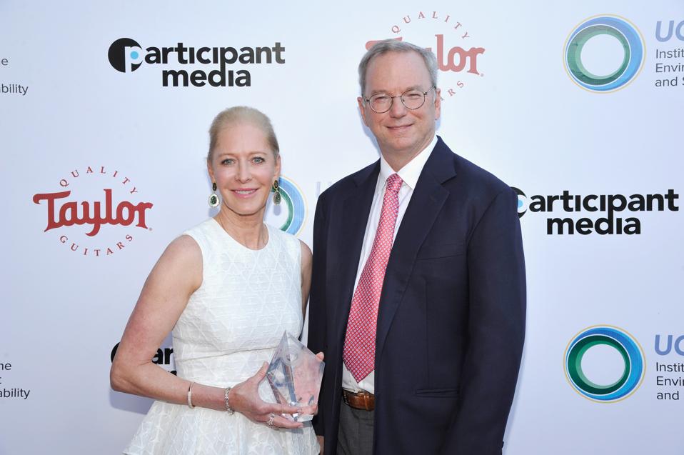 Wendy Schmidt and Eric Schmidt