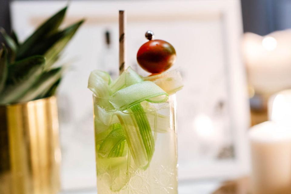 Clear Mary Cocktail