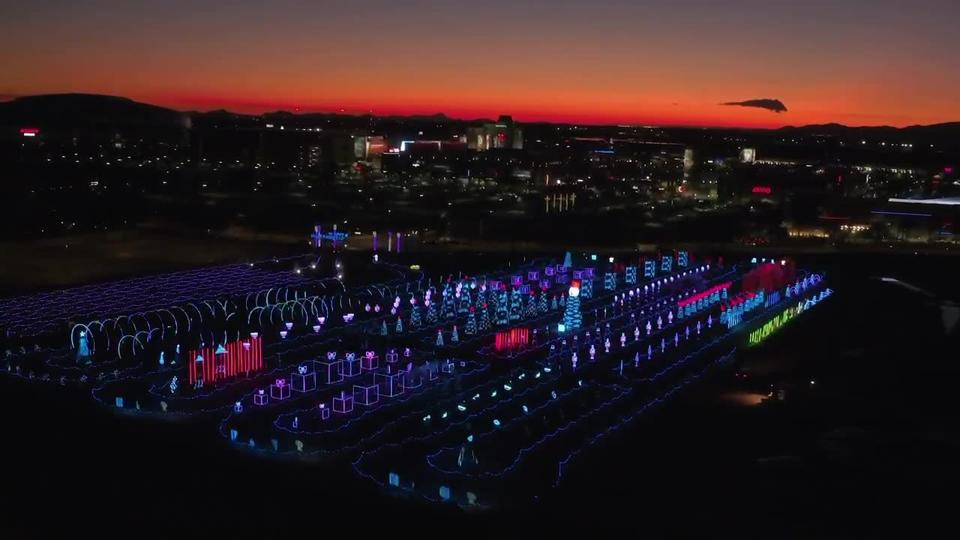 Best Holiday Light Displays Across The U S Christmas Light Displays Lincoln Nebraska Map 2021