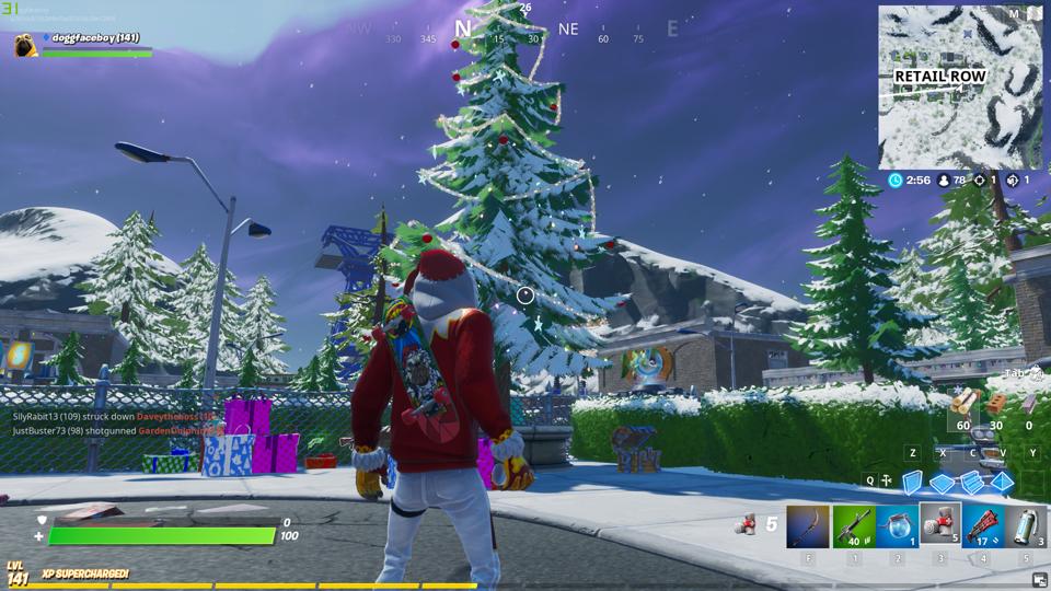 Fortnite Holiday Tree Locations Where To Dance In Front Of