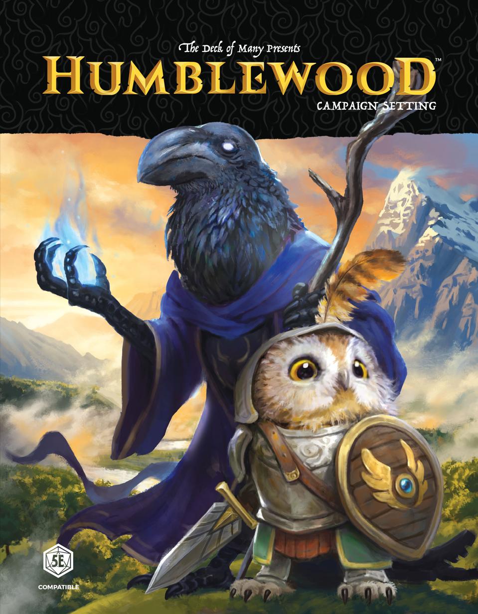 Cover of the Humblewood Campaign setting.