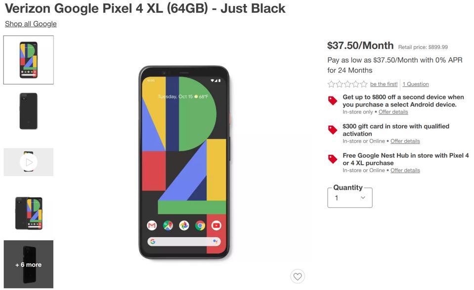 Target smartphone deals, Pixel 4 deals, Samsung deals, Galaxy S10 deals, iPhone deals, iPhone 11 deals,