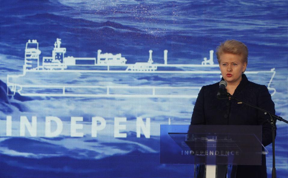 LITHUANIA-UKRAINE-RUSSIA-CRISIS-ENERGY-GAS