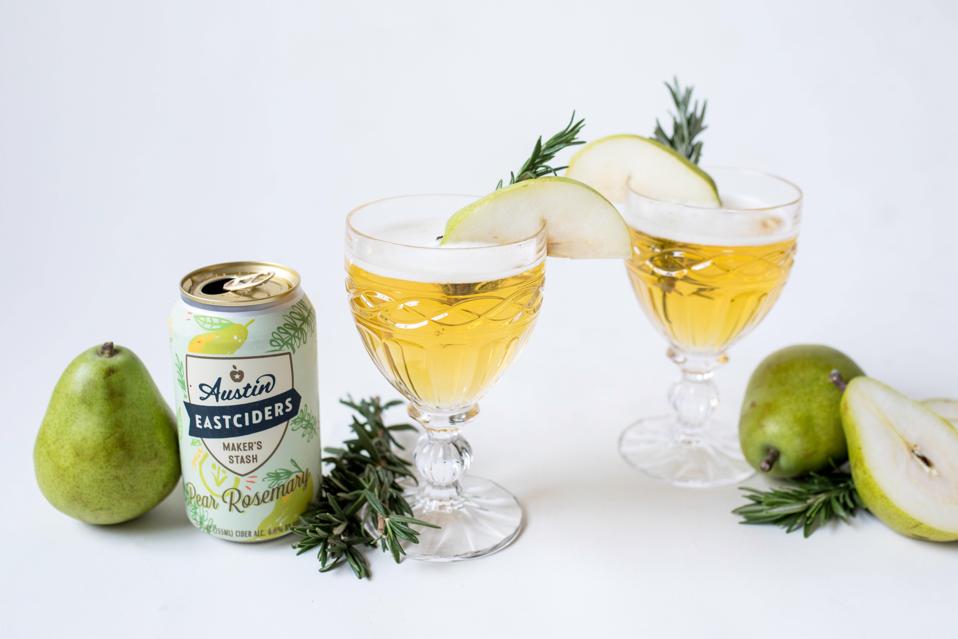 Pear Rosemary cider