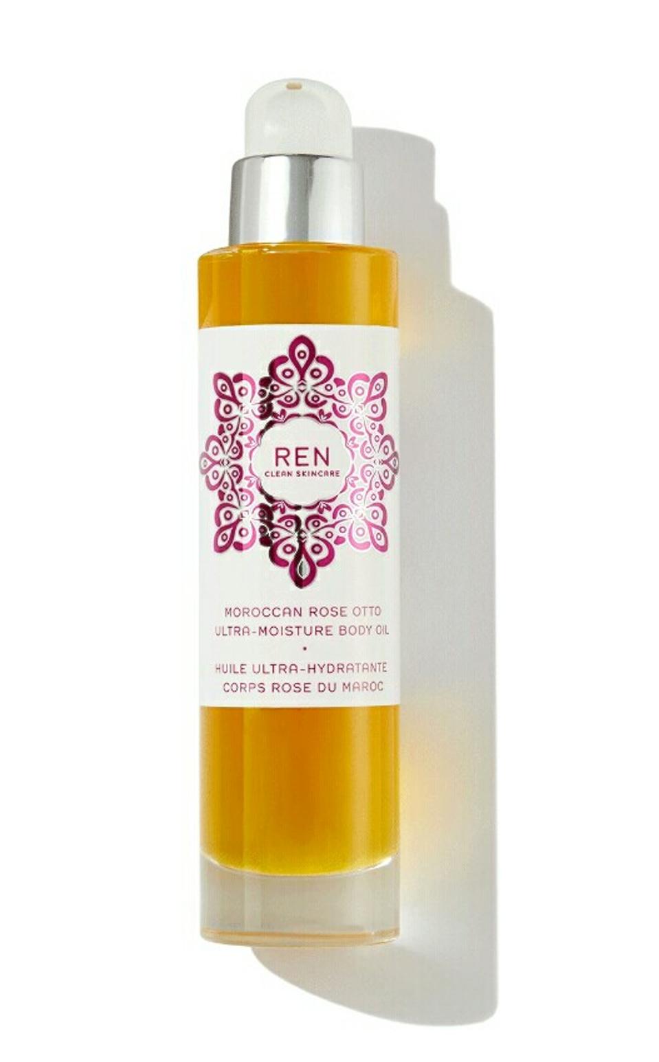 REN Moroccan Rose Otto Body Oil