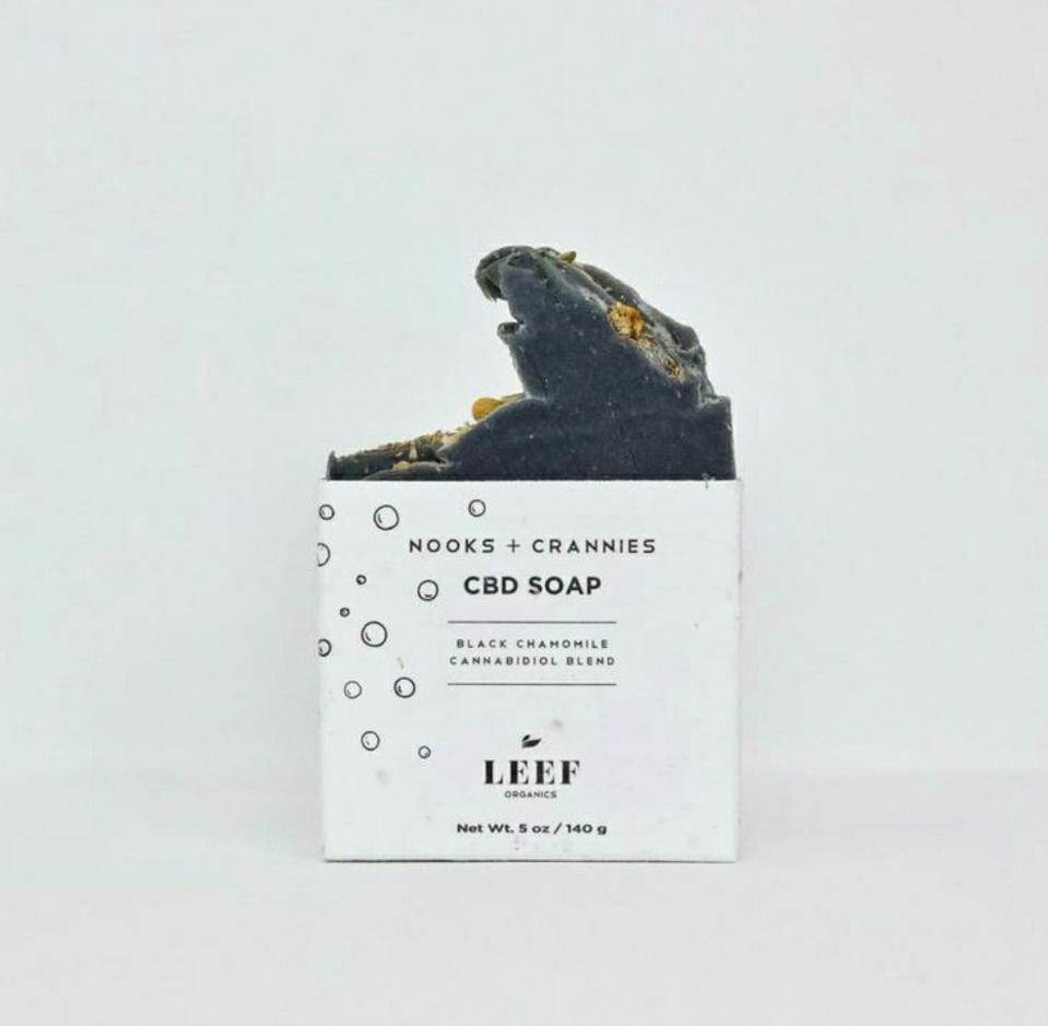 Leef Organics Nooks + Crannies CBD Soap