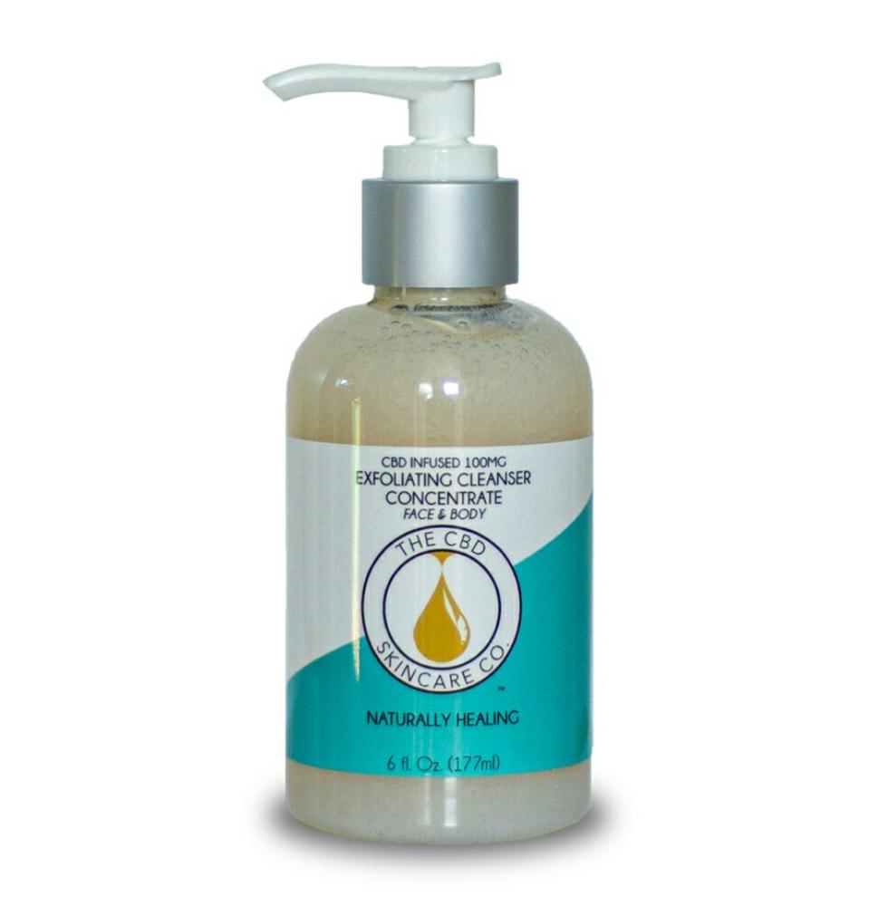 The CBD Skincare Co. CBD Infused Exfoliating Cleanser