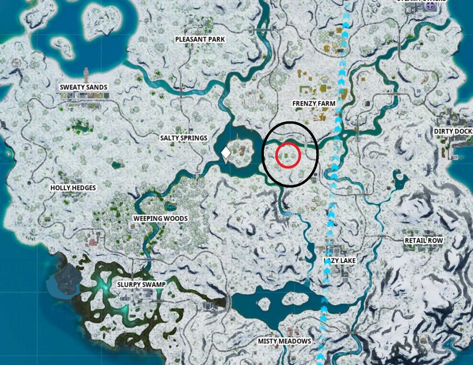 Fortnite S Crackshot S Cabin Location Where To Visit Crackshot S