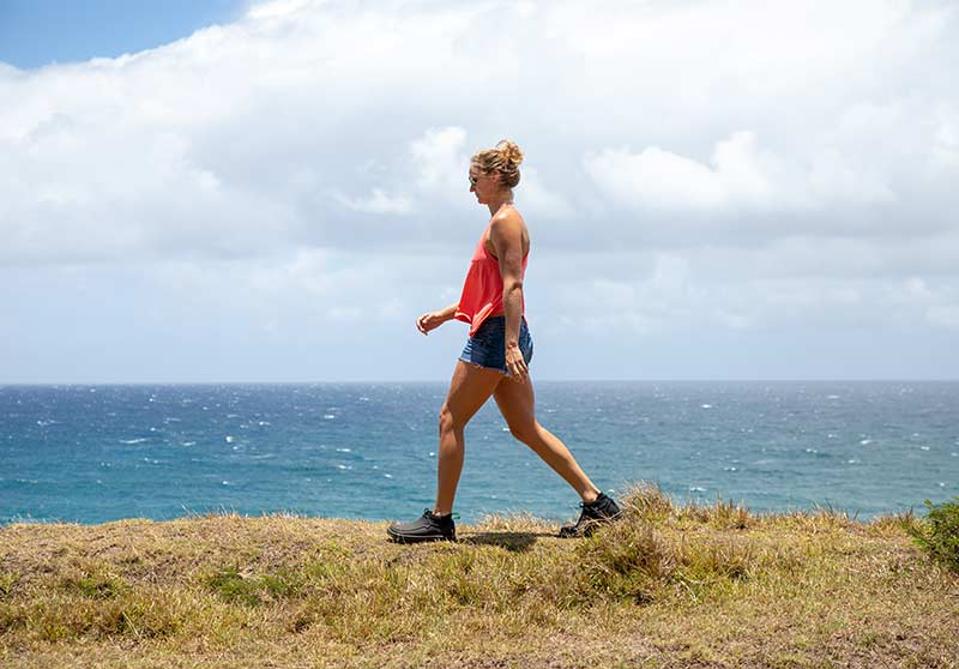 The new Chiba shoes featuring Yulex from Guatemala.