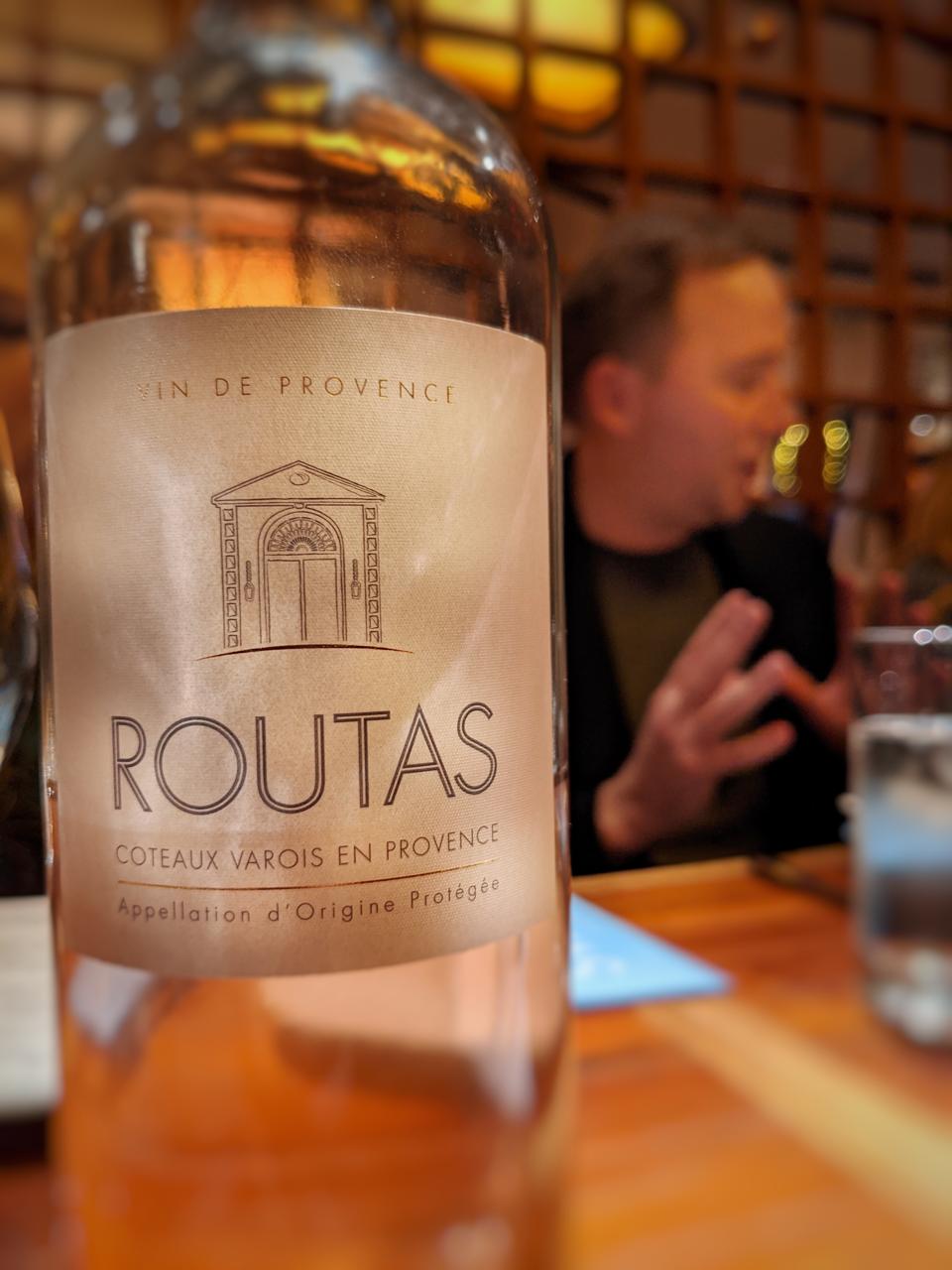 Tasting Château Routas Rosé with Keith Murray at Lure Fishbar