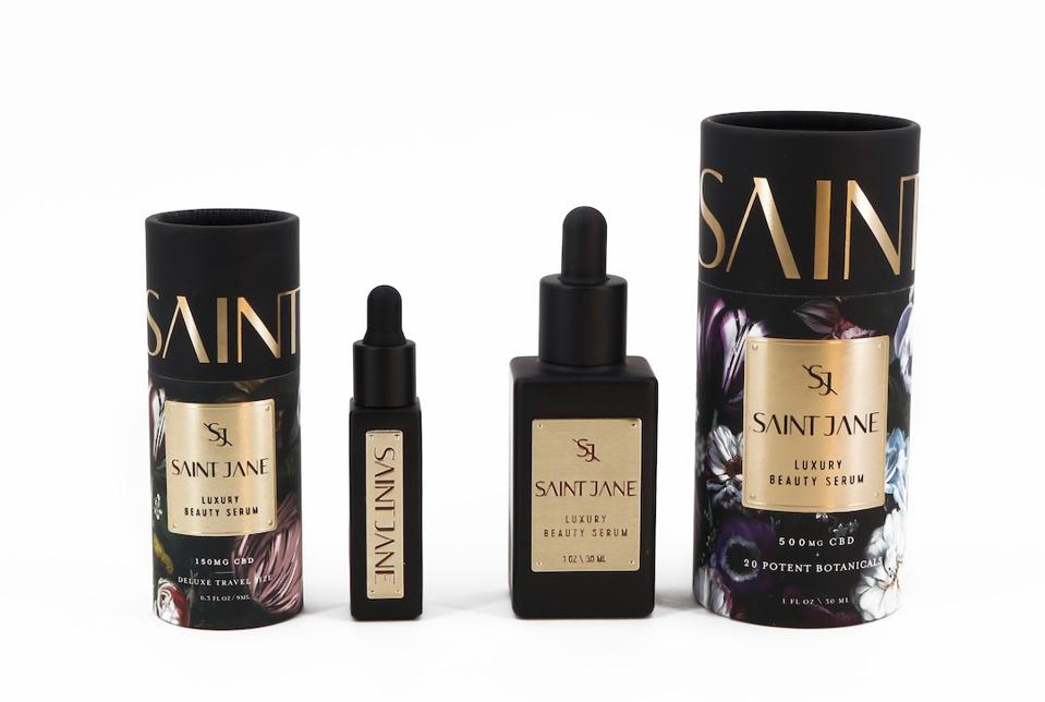 saint jane cbd skincare product line