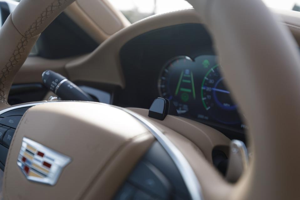 Seeing Machines driver monitor system in the Cadillac CT6 with Super Cruise