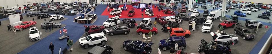 The show was held to fill the void left by the Detroit auto show moving to June.