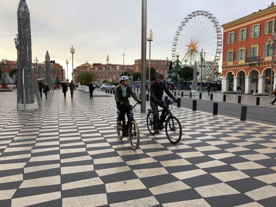 E-biking Nice france