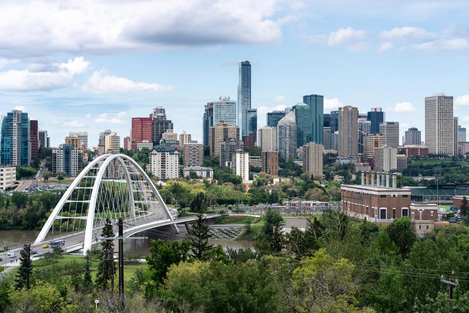 Edmonton Cityscape Edmonton is one of Canada's Hottest Destinations