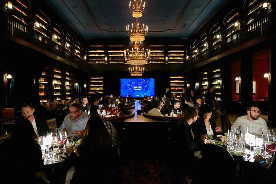 HBO hosted an immersive dinner at CES to promote the third season of 'Westworld.'