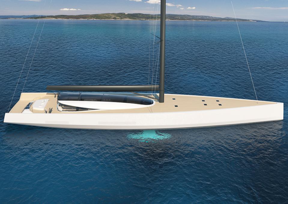 Sailing-Stream.fr ⚓ Superyacht - Le nouveau concept de 200 mètres de long de Philippe Briand Yacht Design ⚓ Le superyacht durable de 200 pieds de long est un loup dans des vêtements durables.