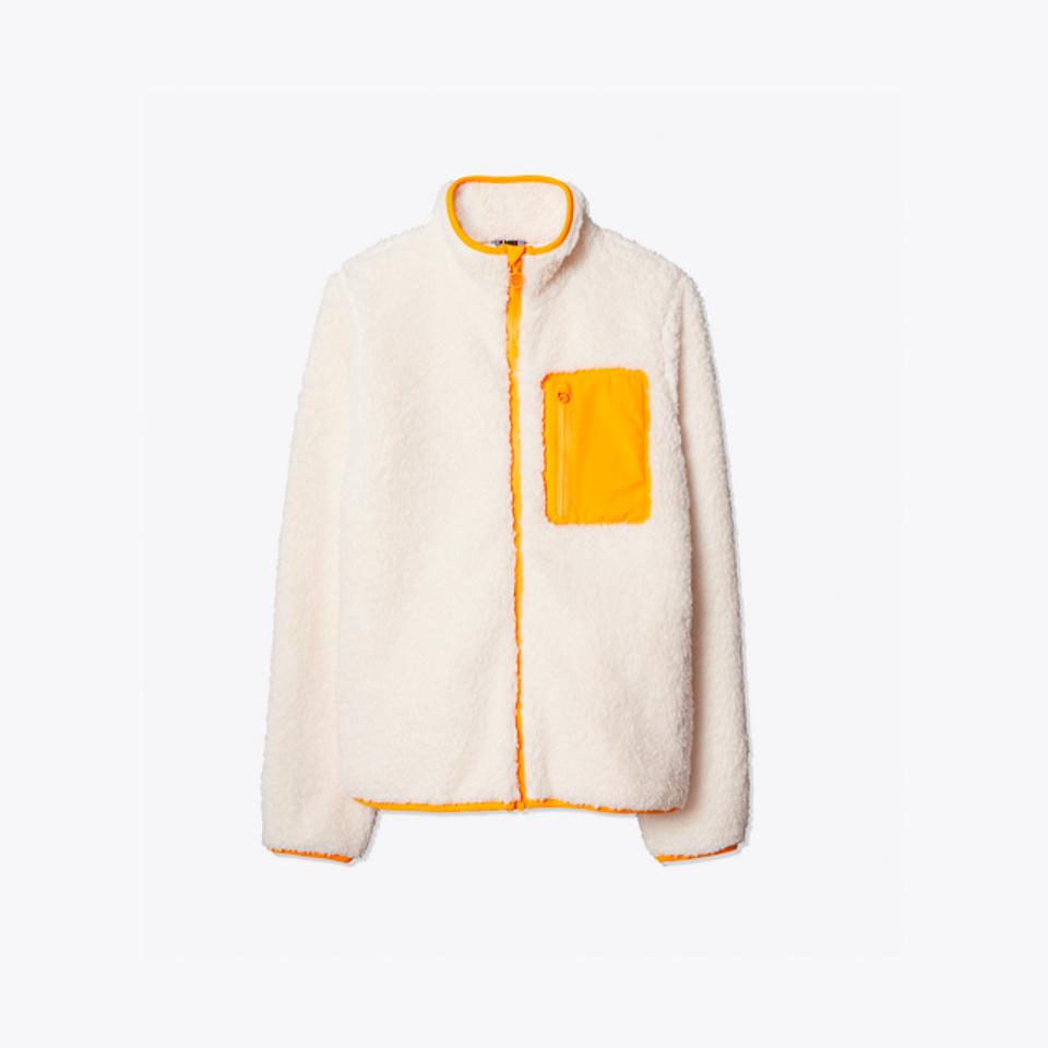 Tory Sport Sherpa Fleece Jacket
