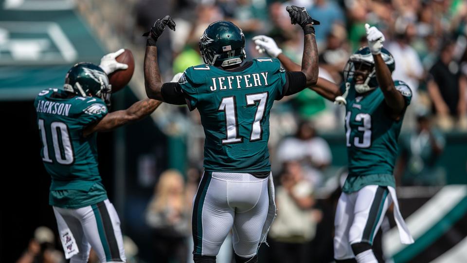 The Philadelphia Eagles.