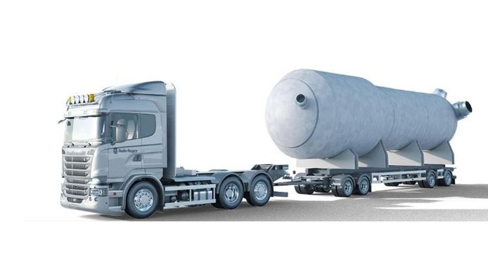 'Mini’ nuclear reactors delivered in prefabricated chunks on the back of trucks