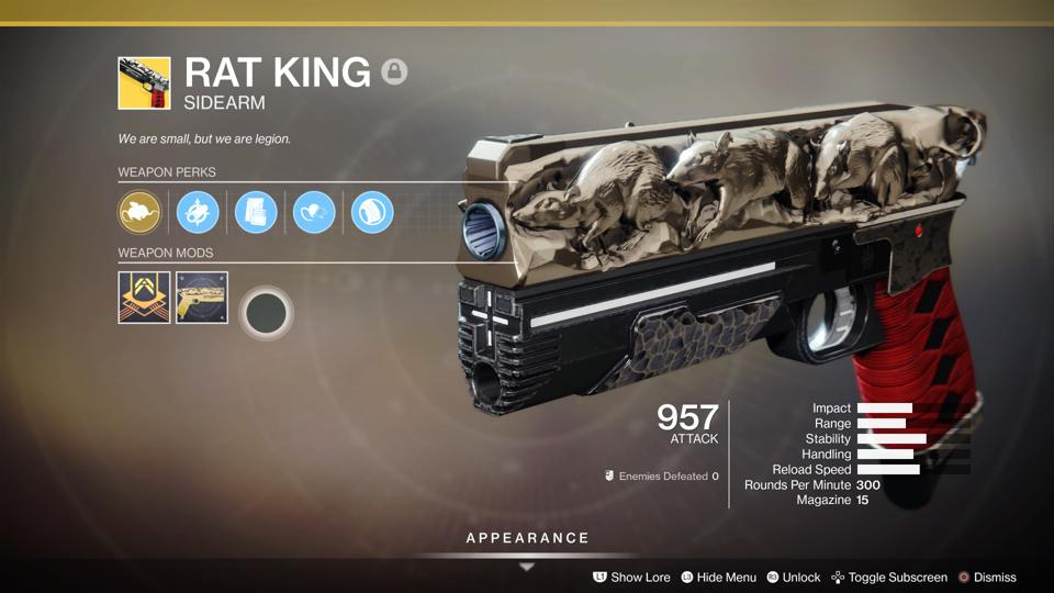 My 869 Day Destiny 2 Rat King Quest Reveals How The Game Has Changed For Me
