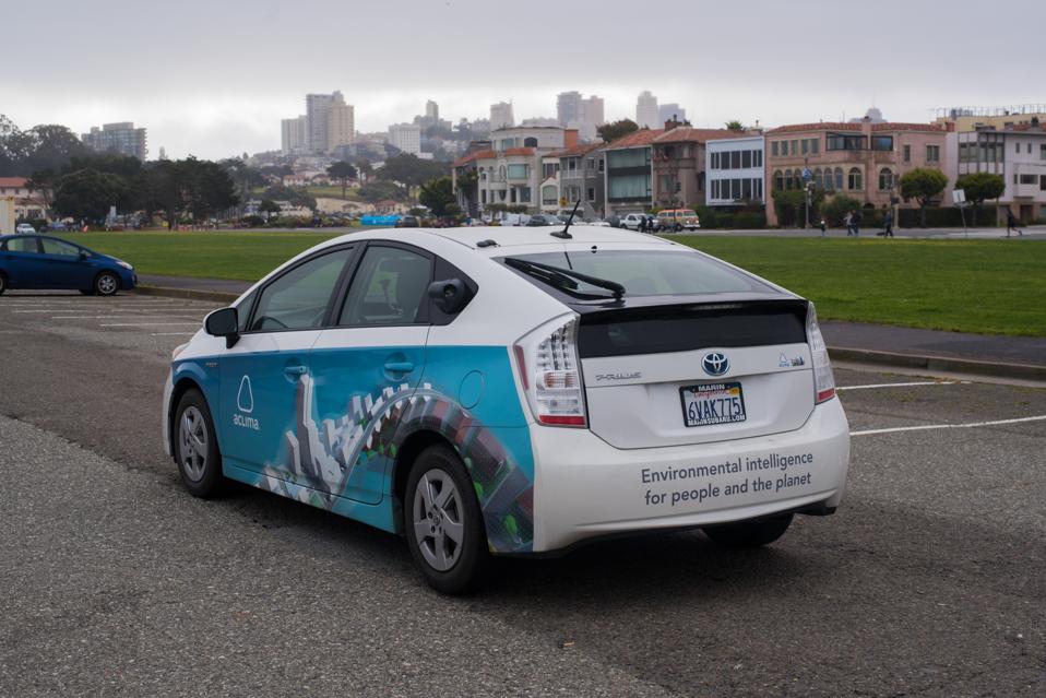 Aclima's fleet with its mobile sensor network
