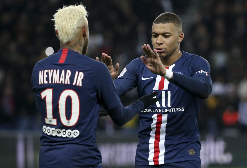 Mbappe Still World S Most Valuable Player In 2020 But Neymar S