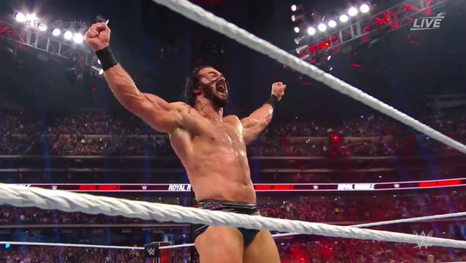 Wwe Royal Rumble 2020 Results Drew Mcintyre Upsets Roman Reigns