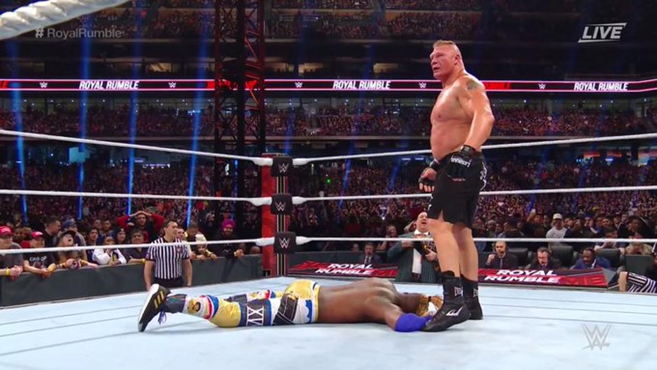 Wwe Royal Rumble 2020 Results Brock Lesnar S Wrestlemania 36