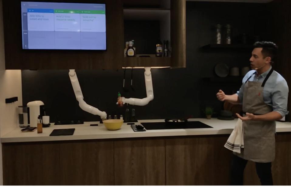 Samsung's Bot Chef at CES 2020