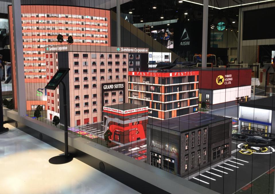Bell Nexus City with drones navigating weather events at CES 2020