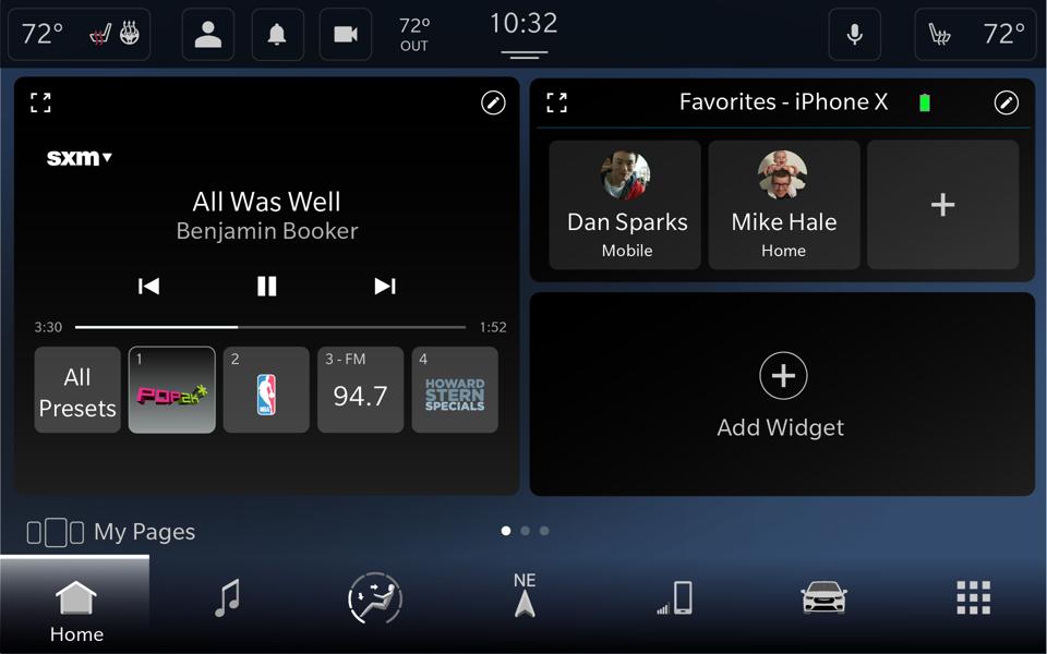 FCA's new Uconnect 5 infotainment is built on Android Automotive and features a reconfigurable card-style interface