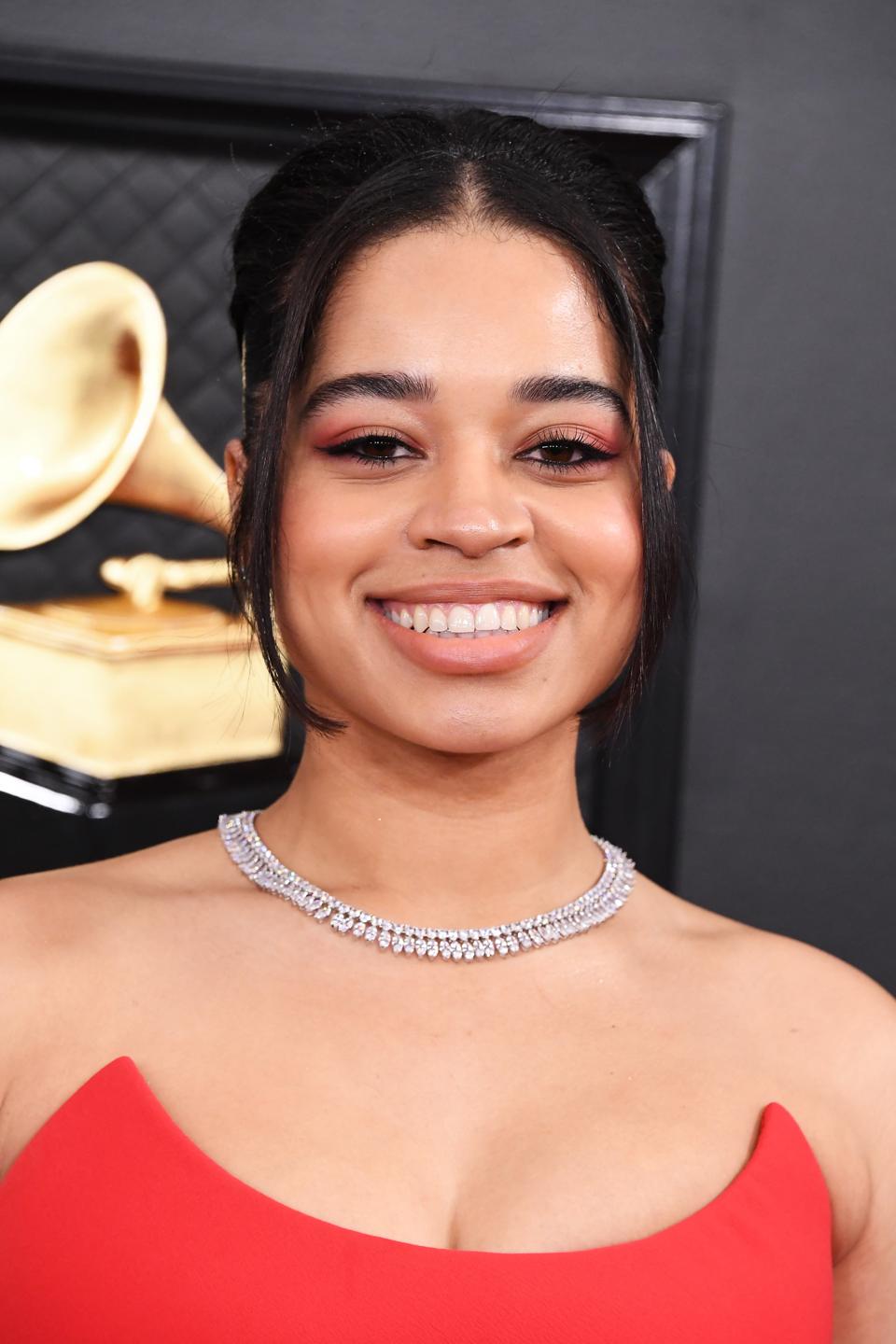 What Goes Into Creating A GRAMMYs Red Carpet Beauty Look? Ella Mai’s
