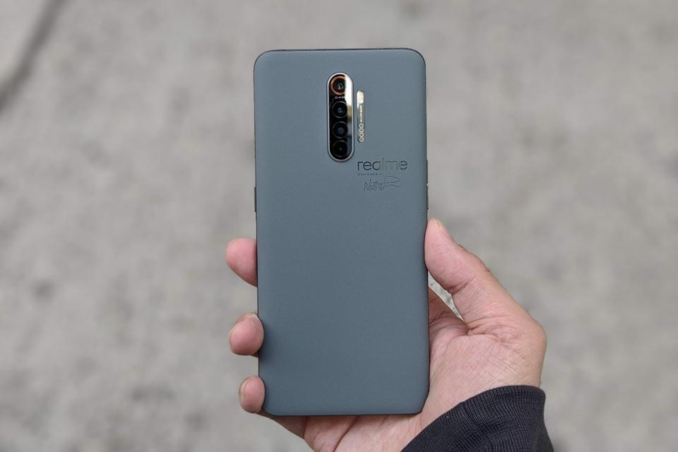 The Realme X2 Pro Master Edition is designed to resemble a block of cement.