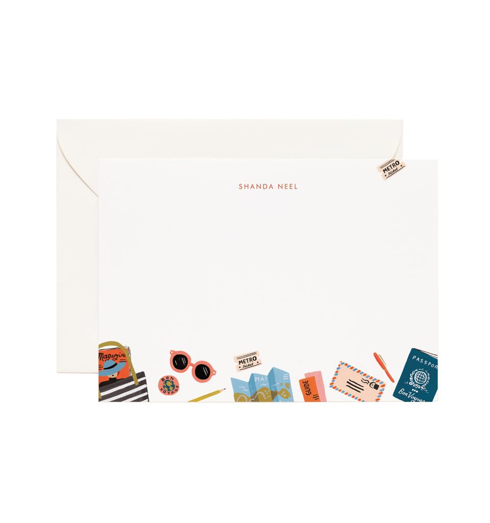 Customized stationery from Rifle Paper Co.
