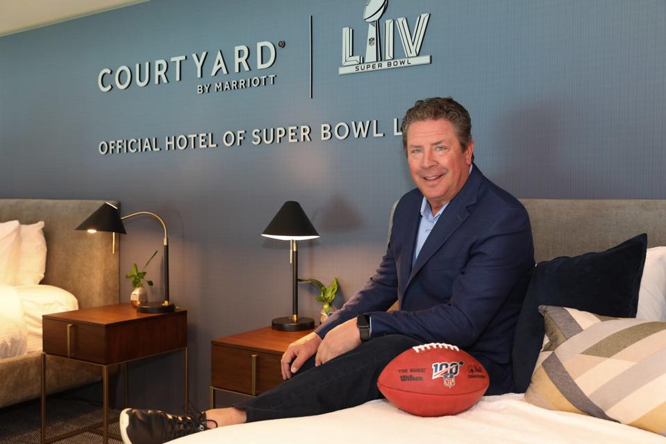Courtyard By Marriott Celebrates Nearly A Decade As Official Hotel Of The Nfl