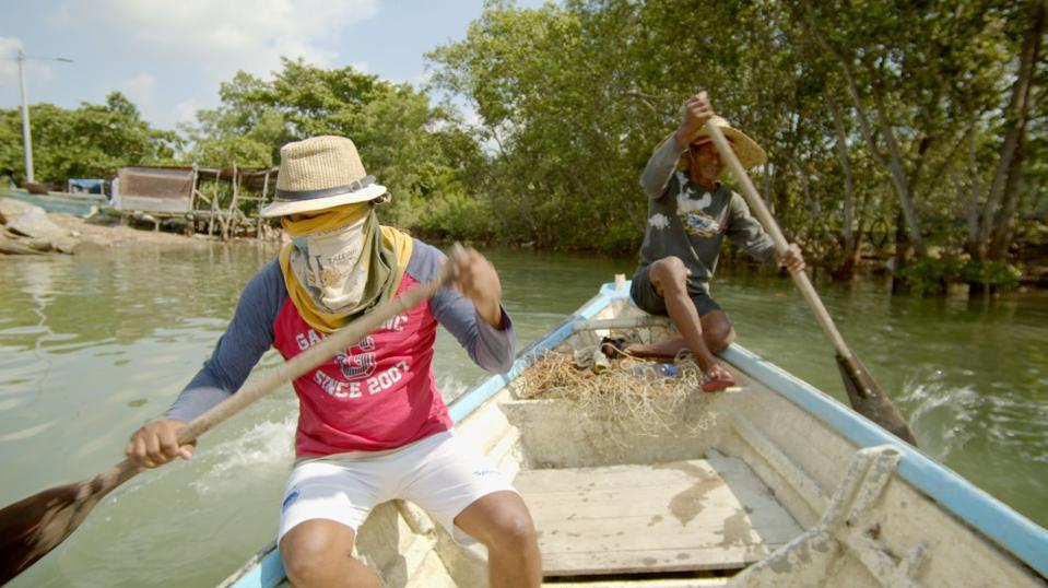 Fishermen in Portuguese Settlement.